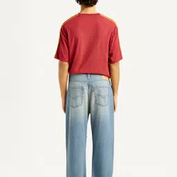 levi's Men's 565 Light Blue Loose Fit Mid Rise Jeans image 3