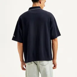 levi's Men's Brand Logo Loose Fit Polo T-shirt image 3