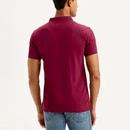 levi's Men's Solid Slim Fit Polo T-shirt image 3