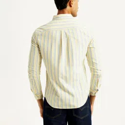 levi's Men's Striped Slim Fit Oxford Shirt image 4