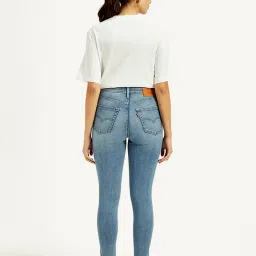 levi's Women's 721 Blue Skinny Fit High Rise Jeans image 3