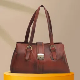 GENWAYNE Brown Printed Shoulder Bag-picture-25