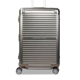 Tommy Hilfiger Textured Hard-Sided Large Trolley Bag-142.0L-image-4