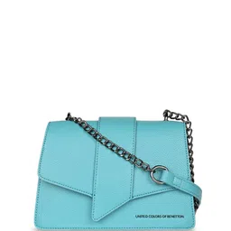 United Colors of Benetton Textured PU Sling Bag-picture-36