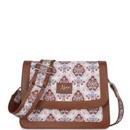 LIVRO Floral PU Structured Sling Bag-image-6