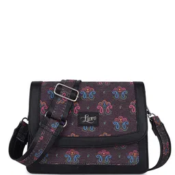 LIVRO Floral PU Structured Sling Bag-picture-10