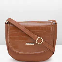 Fastrack Women Croc Textured Structured Sling Bag-picture-39