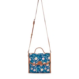 TEAL BY CHUMBAK Floral Printed Sling Bag-picture-16