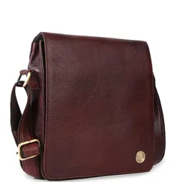 HAMMONDS FLYCATCHER Men Leather Structured Sling Bag image 2
