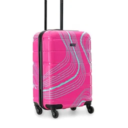 Nasher Miles Jet Set Go Peso Printed Hard-sided Cabin Trolley Bag-55cm image 5