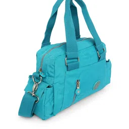 BAOMI Blue Structured Handheld Bag image 4