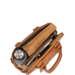 Teakwood Leathers Structured Handheld Bag image 4