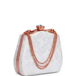 Toobacraft Embellished Box Clutch image 4