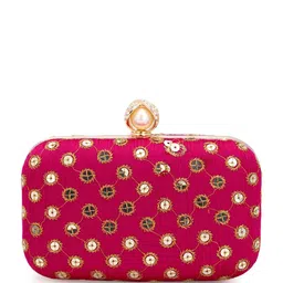 Toobacraft Embellished Box Clutch image 4