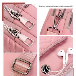 SYGA Leather Structured Sling Bag image 4