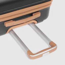 Teakwood Leathers Textured USA Hard Medium Suitcase Trolley Bag 54.6 L image 2