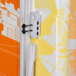 Teakwood Leathers Set Of 3 Printed 360 Degree Rotation Hard Trolley Bag - 95.5 L image 5