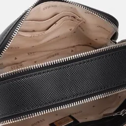 GUESS Women Textured Structured Sling Bag image 5