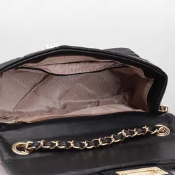 Lino Perros Quilted Structured Sling Bag image 5