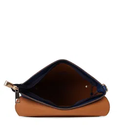 Lapis O Lupo Blue Structured Sling Bag image 4