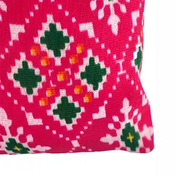 Kuber Industries Pink 3 Pieces Jute Printed Blouse Covers image 2