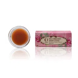 OHRIA AYURVEDA Rose & Pomegranate Jaggery Lip Balm For Moisturize Softens & Repairs - 8g image 2