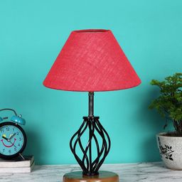Devansh Pink & Black Solid Table Lamps-picture-10
