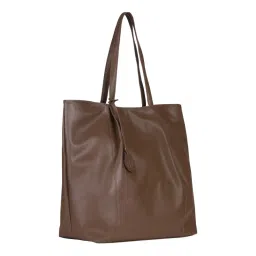 Toteteca Womens Brown Chic Urban Tote Bag image 3