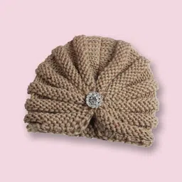 SYGA Kids Self Design Woollen Beanie image 5