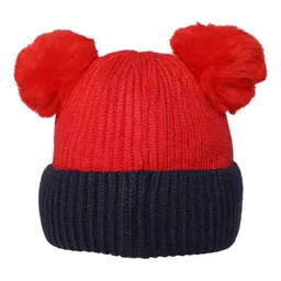 KID-O-WORLD Kids Self Design Woollen Beanie image 3
