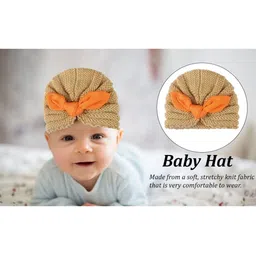 SYGA Kids Self Design Woollen Beanie image 4