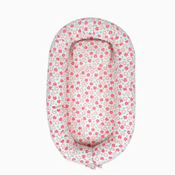 TIDY SLEEP Infants Pink Printed Baby Bed Set image 3