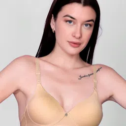 DEALSEVEN FASHION Bra Full Coverage Lightly Padded image 3