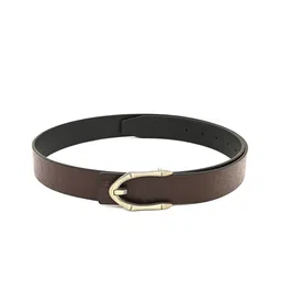 BuckleUp Men Textured Formal Belt image 2