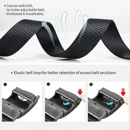 ZORO Men Textured Wide Belt image 3