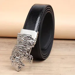 ZORO Men Black PU Belt-picture-48