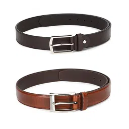 Peter England Men Brown Formal Belt image 1