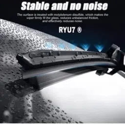 ryu7 RYU7® Wiper Blades Front With Rear Wiper Blade Set Fits For Audi Q3 allroad,Size -24"+21"+13" (Set of 3) image 2