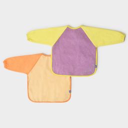MiArcus Infant Pack Of 2 Coverall Solid Bibs-picture-13