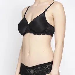 PIBU Lightly Padded Net Bra & Panty Lingerie Set image 5