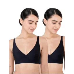 Shapercult Black Skyn Plunge Bra (Pack of 2)-picture-11