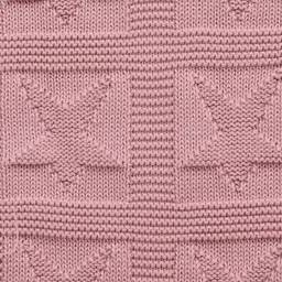 JoE Hazel Kids Pink Geometric Pattern AC Room 550 GSM Cotton Single Bed Blanket image 2