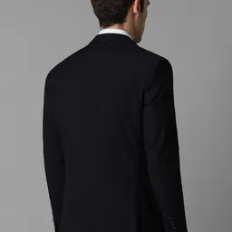 Louis Philippe Notched Lapel Slim Fit Single-Breasted Formal Blazers image 4