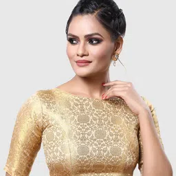 Madhu Fashion Woven-Design Saree Blouse-picture-34