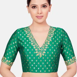 Studio Shringaar Embroidered Saree Blouse-picture-33