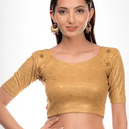 Bindigasm's Advi Woven Design Saree Blouse image 2