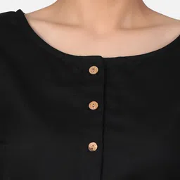 Llajja Non Padded Cotton Saree Blouse image 5