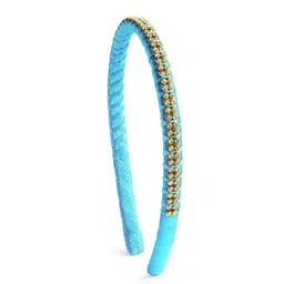 AKSHARA Girls Blue Embelished Hairband-picture-31