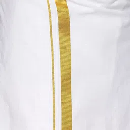 Sethukrishna Boys Blue & White Shirt with Dhoti image 3