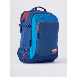 Wildcraft Navy Blue Printed Polyester Backpack image 4